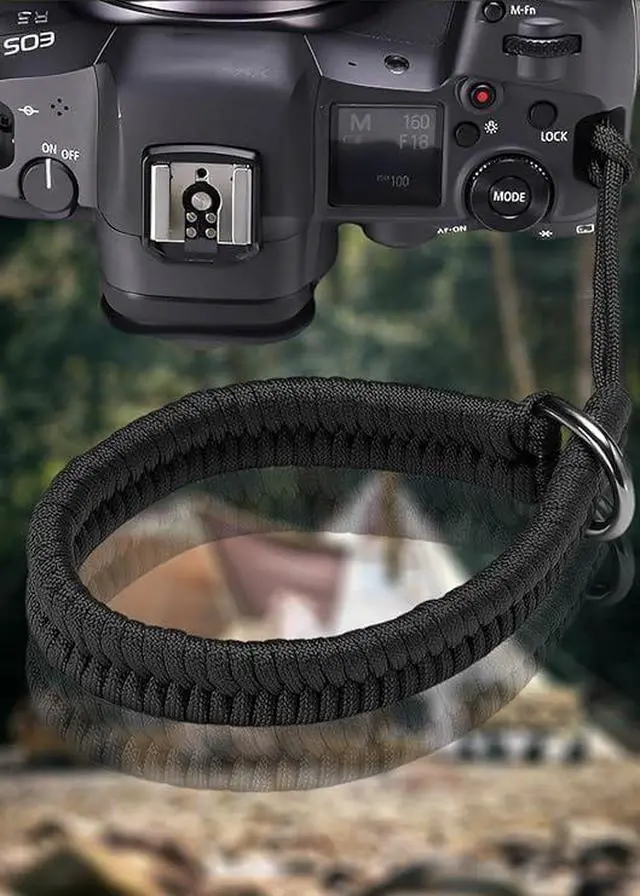 Alt view image 6 of 7 - Camera Wrist Strap for DSLR Mirrorless CameraCamera Hand Strap with Safer Connector (Black-12)