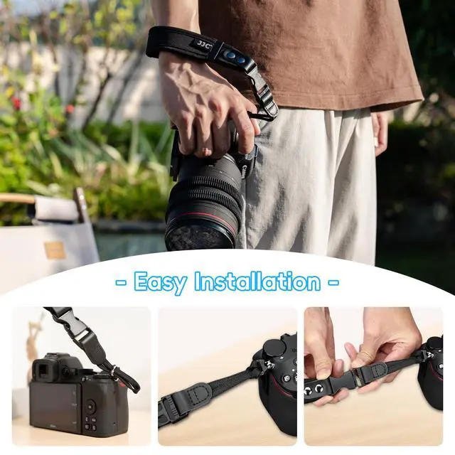 Alt view image 5 of 7 - Quick Release Soft Neoprene Camera Hand Grip Strap for Sony RX10 V A7C II R