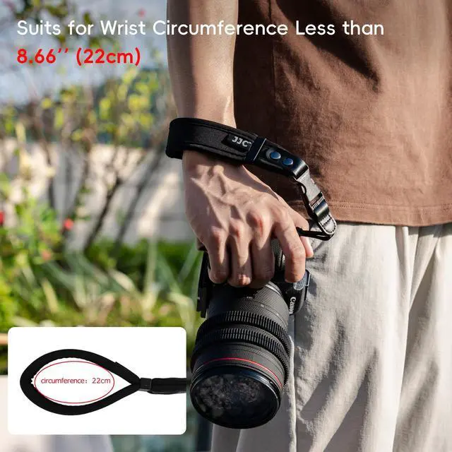 Alt view image 4 of 7 - Quick Release Soft Neoprene Camera Hand Grip Strap for Sony RX10 V A7C II R