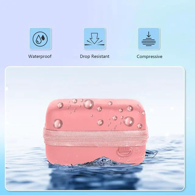 Alt view image 4 of 6 - Digital Camera Case Compatible with Canon PowerShot G7 X Mark II/ G7X Mark III Digital 4K Vlogging Camera,Compact Digital Camera-Pink(Case Only)