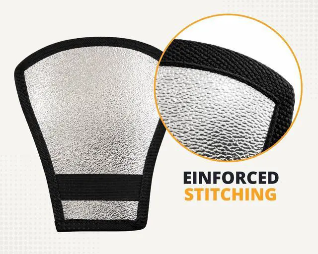 Alt view image 5 of 7 - DS2 Pack Flash Diffuser Reflector, Bend Bounce Portable Speedlight Reflector Kit, Compatible with Godox Yongnuo Canon and Universal Speedlight Flashes