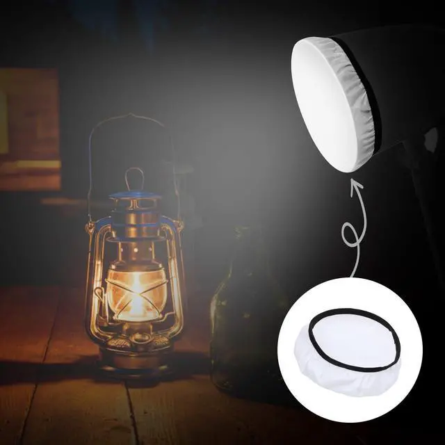 Alt view image 7 of 7 - 4 Pcs 7 Inch Light Diffuser, Soft White Cloth Lamp Cover | Lamp Shade Diffuser for 5.5 To 7 Inch Studio Strobe Reflectors, Ring Light, Flash, Wedding Photography, Video Shooting