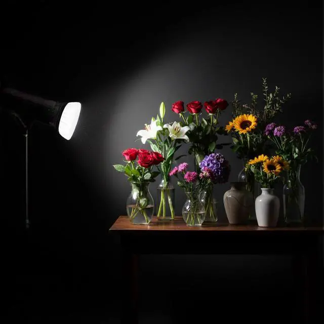 Alt view image 6 of 7 - 7"/18cm Light Diffuser, 2Pcs White Standard Cloth Diffuser Lamp Sock Soft Cover for Studio Strobe Reflectors Ring Lights Flash Lights Standard Reflector