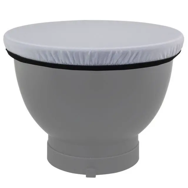 Alt view image 3 of 7 - Soft White Diffuser Sock by Haoge for 7" Studio Strobe Reflector