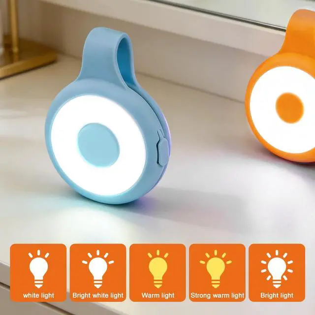 Alt view image 6 of 7 - Flashlight,36 LED Selfie Ring Light with Tripod Stand&Phone Holder 3 Light Modes 10 Brightness Levels Hands Free USB Rechargeable Magnetic Light for iPhone/Android Night&Outdoor (Orange)