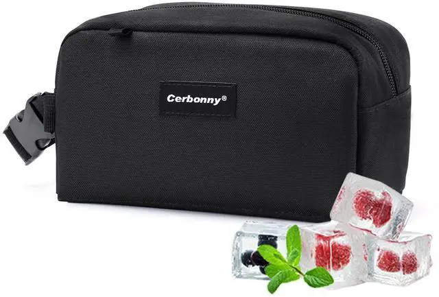 Main image of Small Lunch Bag,Freezable Lunch Bag,Built-in Ice Pack | Mini Cooler Bag, Insulated, Perfect For Office/School/Travel And Picnic Use. Ideal For Yogurt, Fruit Snacks And Beverages.