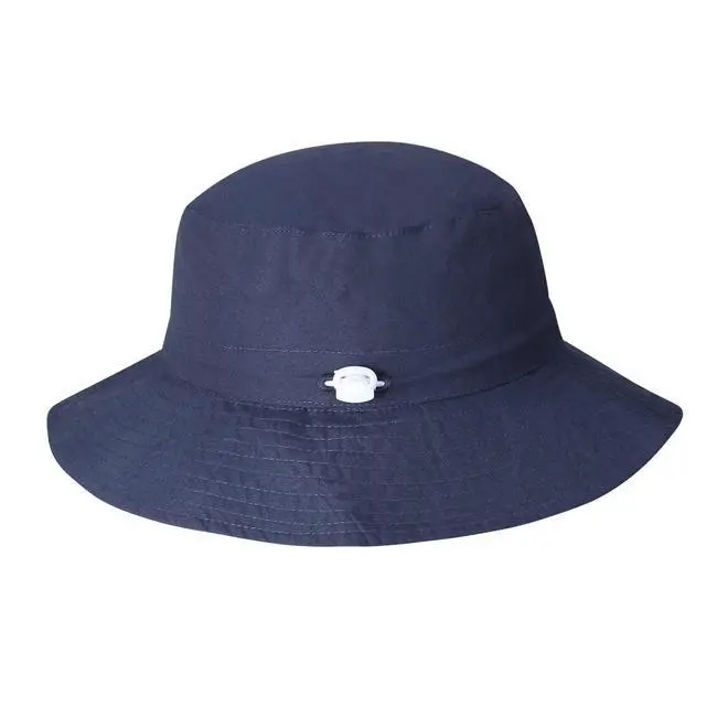 Alt view image 4 of 6 - Baby Sun Hat Toddler Bucket Hat for Boys 2-7 Years 2pack Smile Face Grey/Navy