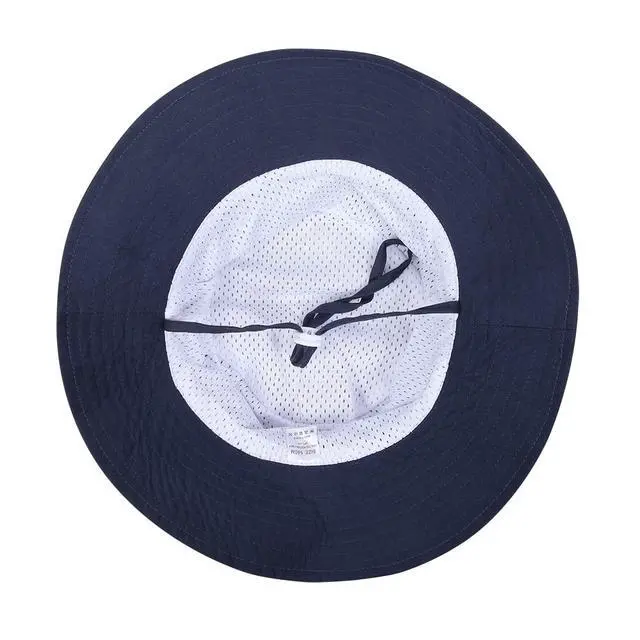 Alt view image 5 of 6 - Baby Sun Hat Toddler Bucket Hat for Boys 2-7 Years 2pack Smile Face Grey/Navy
