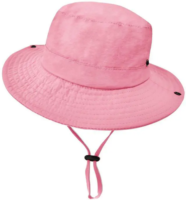 Main image of Kids Sun Hat UPF 50+ Quick Dry Bucket Safari Hat for Girls and Boys | Outdoor Breathable Summer Beach Fishing Wide Brim Foldable