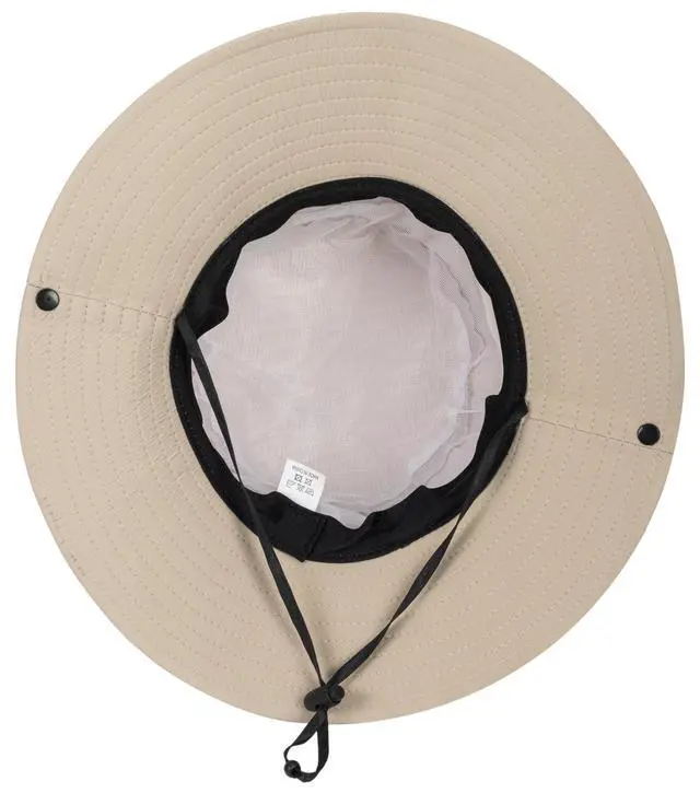 Alt view image 6 of 6 - Kids Sun Hat w/ UV Protection Beach Bucket Safari Boonie Cap Outdoor | Kids Sun Hat with UV Protection Beach Bucket for Boys & Girls Wide Brim Safari Boonie Cap for Summer Outdoor(for 5-10T)