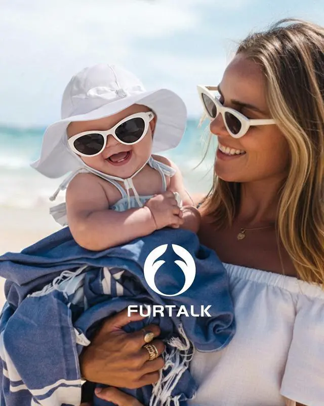 Alt view image 3 of 7 - Baby Sun Hat Toddler Beach Hats with UPF 50+ Sun Protection Wide Brim Girls Bucket Hat