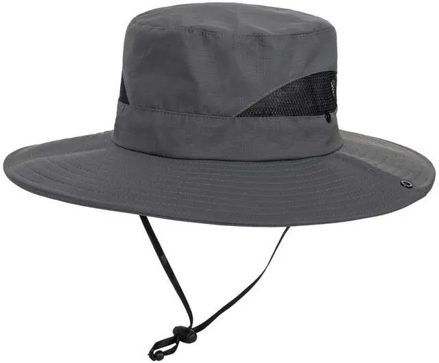 Alt view image 3 of 7 - Kids Boys Summer Sun Hat - Sun Protection Safari Beach Outdoor Bucket Hat | Age for 5-9 Years