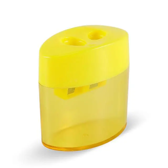 Alt view image 4 of 7 - 2-Hole Pencil Sharpener - Handheld, 12 Pack for Kids