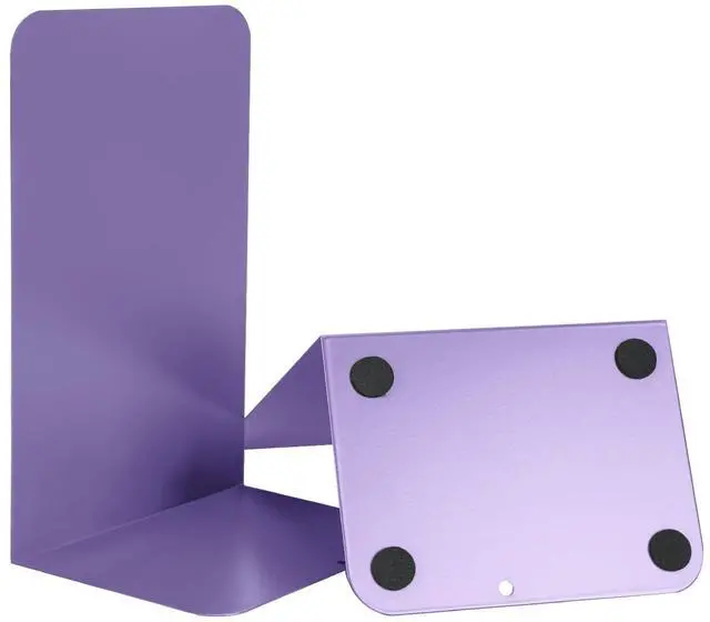 Main image of Metal Bookend for Shelves Book Holder & Stopper