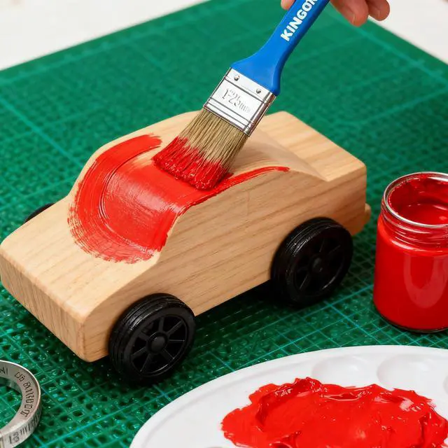 Alt view image 7 of 7 - Paint Brush Set, 10 Pack Paint Brush 0.5" 1" 1.5" 2" 2.5" | Chip Brush, Small Paint Brushes Bulk, Paint Brushes for Walls Home Decor Furniture Crafts Detail Painting