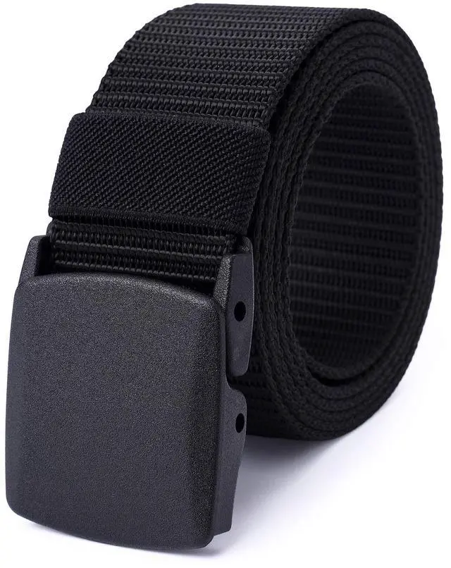 Main image of | Nylon Web Belt | Outdoor Military Belt | TSA Safe Buckle Plastic/Metal