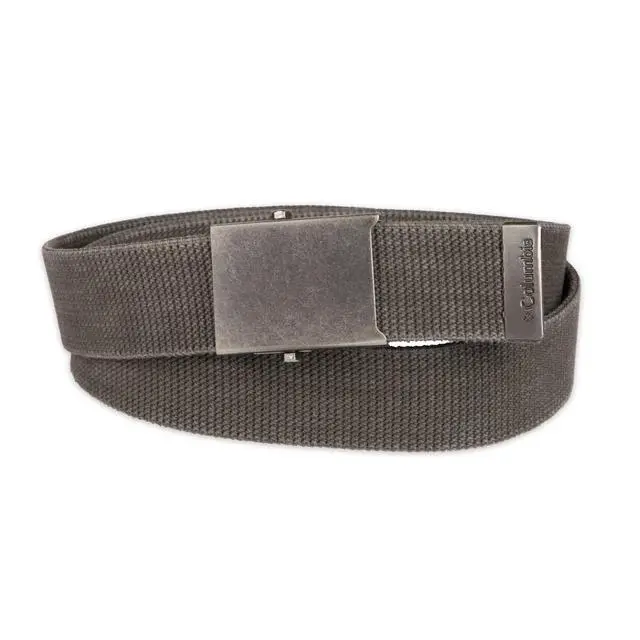 Alt view image 2 of 7 - Unisex-adult Military Web Belt-Adjustable One Size Cotton Strap and Metal Plaque Buckle