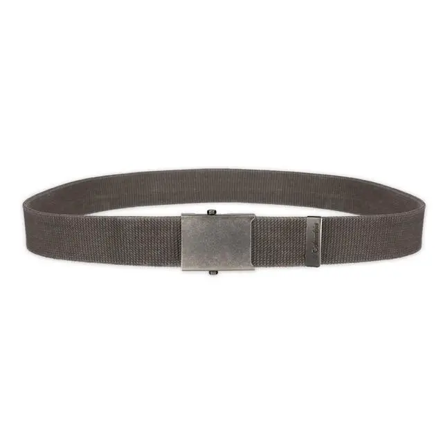 Alt view image 4 of 7 - Unisex-adult Military Web Belt-Adjustable One Size Cotton Strap and Metal Plaque Buckle