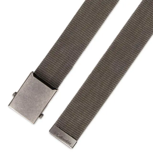 Alt view image 5 of 7 - Unisex-adult Military Web Belt-Adjustable One Size Cotton Strap and Metal Plaque Buckle