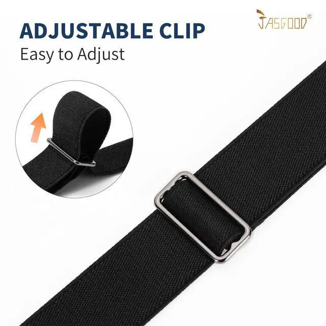 Alt view image 7 of 7 - No Show Women Stretch Belt Invisible Elastic Web Strap Belt with Flat Buckle for Jeans Pants Dresses