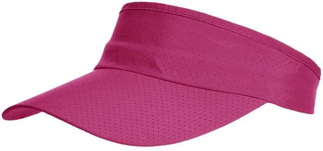 Main image of Sports Sun Visor Hats Adjustable Cooling Athletic Visors Hat Baseball Cap for Women Men Golf Tennis Cycling Running (US, Alpha, One Size, Hot Pink)