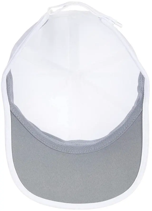 Alt view image 3 of 3 - Women's Superlite Hat Lightweight Moisture-Wicking Cap for Workout and Training, White/Silver Reflective/2, OSFA