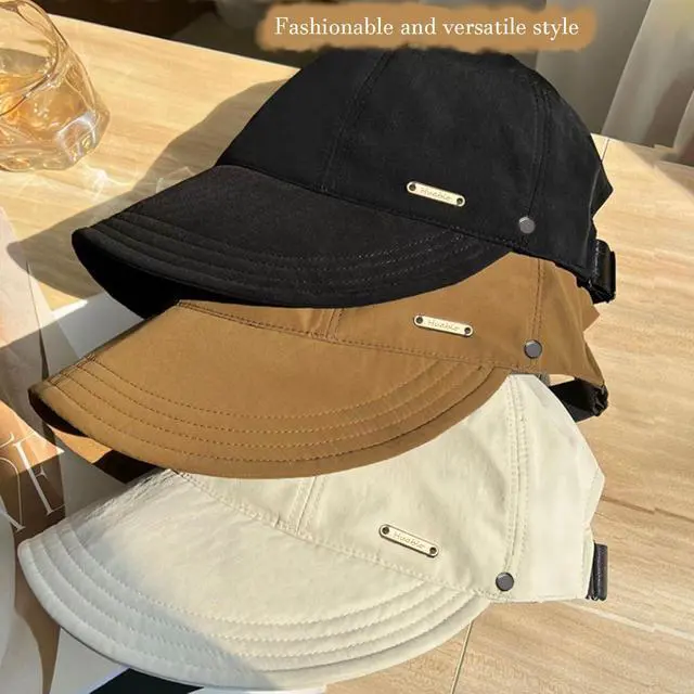 Alt view image 3 of 7 - Sun hat for Women UPF 50 Hats for Men Ponytail Sun Hats for Women uv Protection Packable Adjustable Cap Coffee