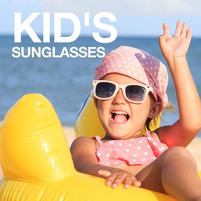 Alt view image 2 of 6 - kids Sunglasses Girls with Strap Polarized UV Protection Flexible Shades for Baby and Children Age 2-10 RBK004-2 Light Pink