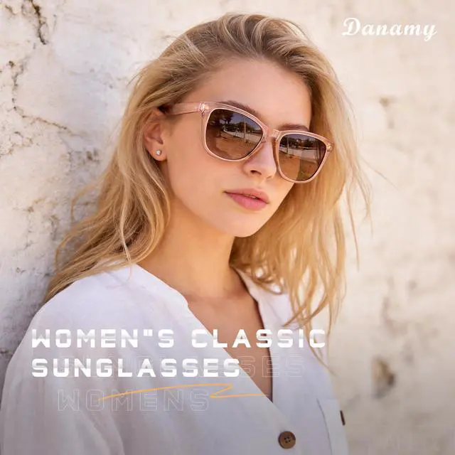 Alt view image 5 of 7 - Sunglasses Womens Polarized Sunglasses for Women Men UV Protection | Trendy Designer Sunglasses Cute Shades Daily Wear, Outdoor, Driving, and Beach Essentials