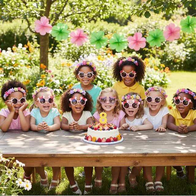 Alt view image 5 of 7 - 3 Pairs Girls Sunglasses Kids Cute Pink Sun Glasses for Aged 3-12 UV400 Protection Outdoor Beach Eyewear