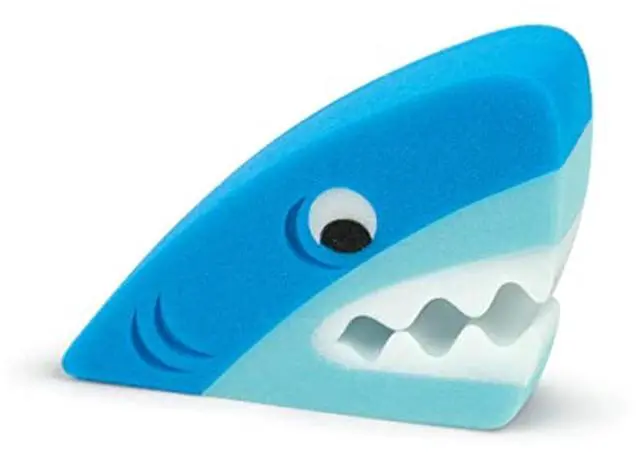 Main image of Genuine Fred Bath Biters, Children's Bath Sponge, Shark - Large & Absorbent - Gentle on Skin - Adds Fun to Bathtime or Water Table - Great Gift for Kids & Toddlers
