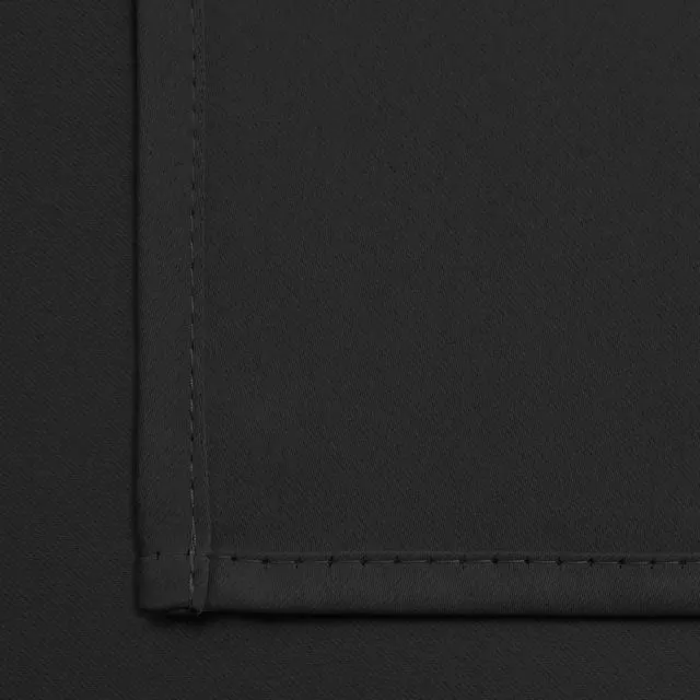Alt view image 5 of 7 - Blackout Curtains 38x84 inch Black Thermal Drapes-Bedroom | 2 panels,room darkening,thermal insulated,noise reducing,privacy protection,grommet window treatment,living room study dining
