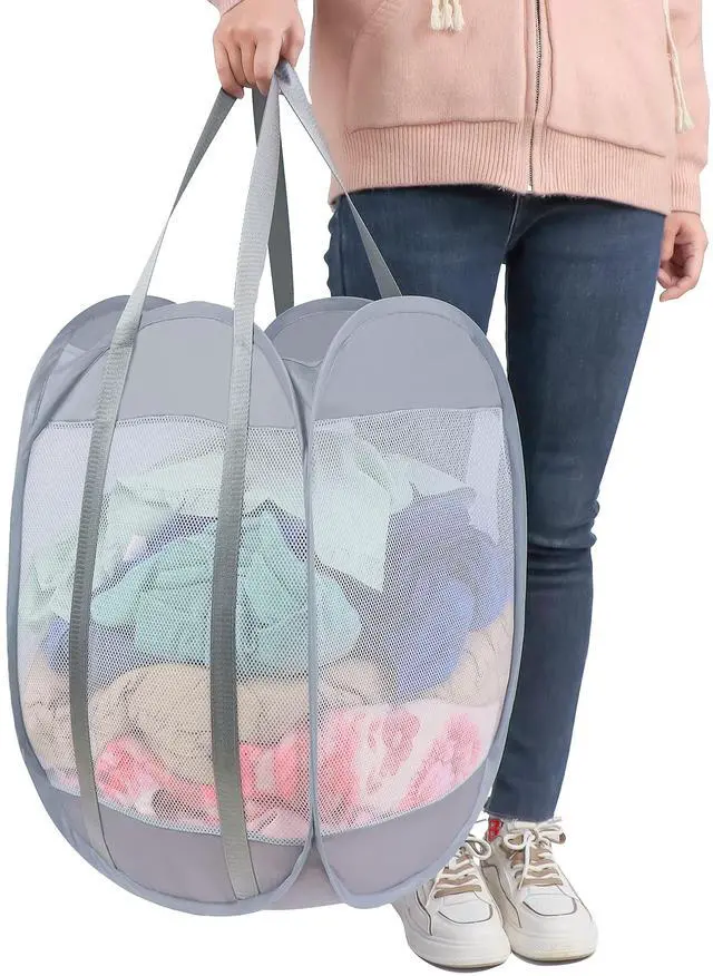 Alt view image 2 of 6 - with strong handles Laundry Hamper