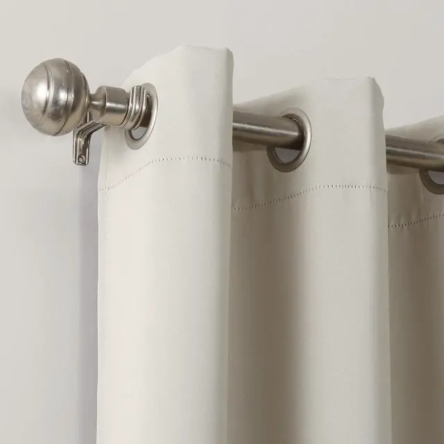 Alt view image 2 of 6 - Easton Energy Saving Blackout Grommet Curtain Panel, 40" x 95", Pearl