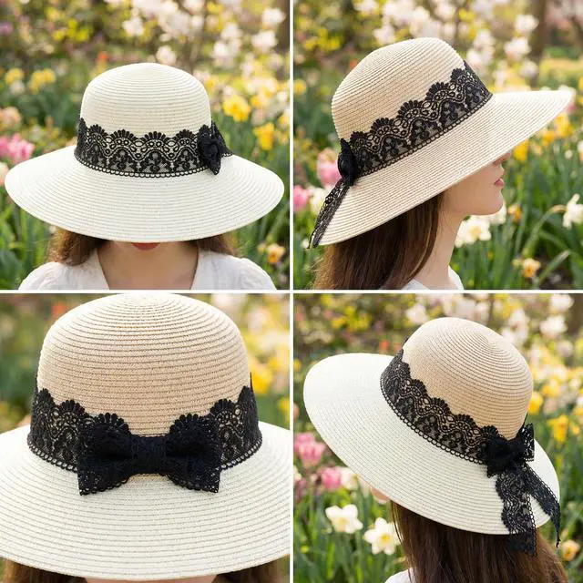 Alt view image 3 of 7 - Venice Lace Trim, Black, 3.5 Inch Wide | Floral Embroidered.Durable, soft, and perfect for bridal, gothic decor, and sewing.