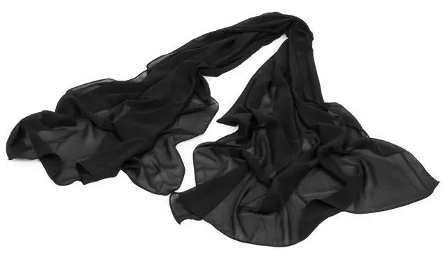 Alt view image 4 of 7 - Women Lightweight Chiffon Scarf Breathable Solid Color Sun-proof Shawls | Long Chiffon Shawl for Evening Dress,Sun Protection Shawl,Versatile Scarf Head Wrap
