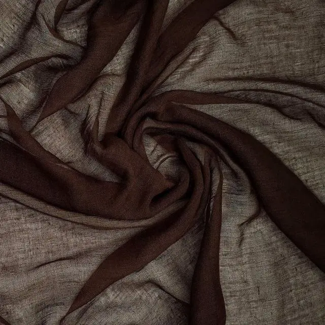 Alt view image 5 of 6 - Women's Cotton Scarves Lady Light Soft Fashion Solid Scarf Wrap Shawl (One Size, coffee)