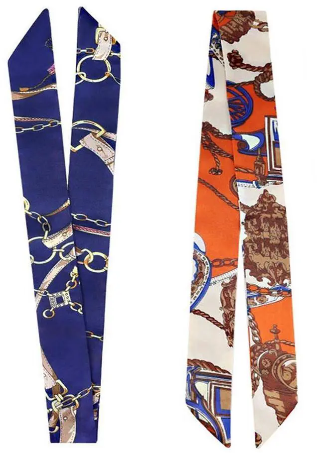 Main image of 2/6/10Pack Scarf Bags for Women Handbag Scarfs Band Hair Neck Scarves Fashion Gifts