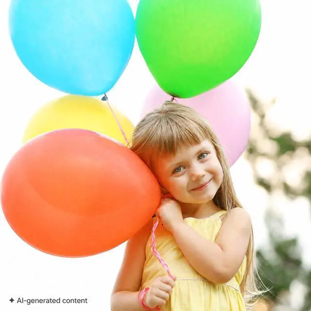 Alt view image 7 of 7 - Balloons Assorted Colors, 12 Inch, 54 Pack | Mixed Color Latex Balloons for Birthday, Baby Shower, Kids Party, School Events & Celebration Decorations