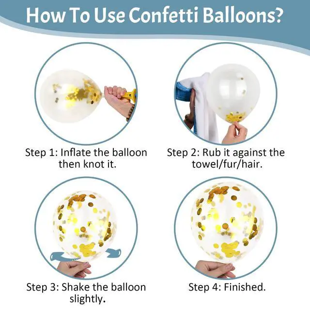 Alt view image 3 of 7 - Blue Balloons, Dusty Blue for Baby Shower and Boys Birthday 50 Pcs | 12 Inch Light Baby blue Champagne Gold Sand White Latex Balloons for Bridal Showers Engagements Bachelorette Party Decoration