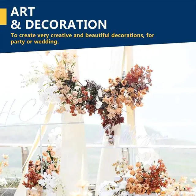Alt view image 6 of 7 - Craft Paper Roll 17.5" x 1,200" (100') White Kraft Easel Paper for Gift Wrapping Bulletin Board Art Bouquet Flower Packing Moving Shipping Floor Covering Table (White, 17.5" x 100')