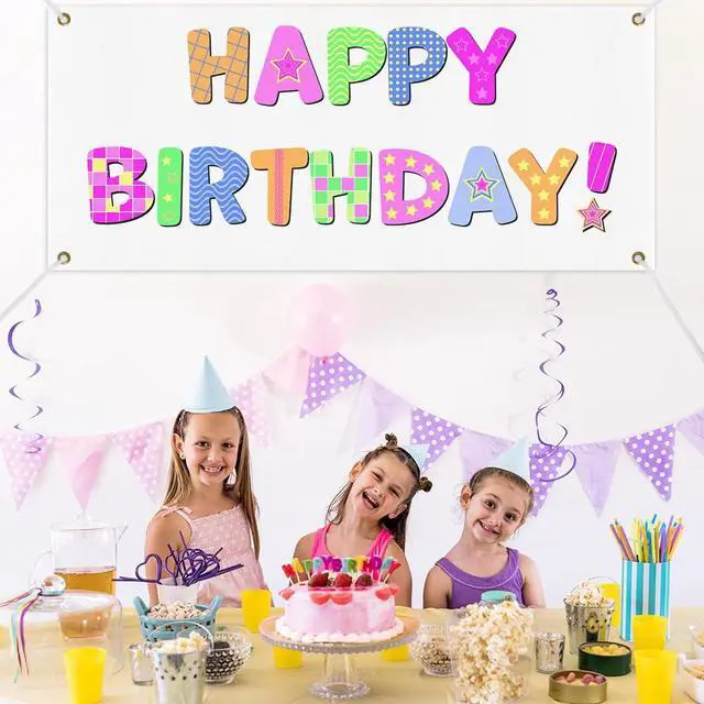 Alt view image 5 of 7 - Large Banners and Signs, Vinyl Banner Blank 2x6 Ft, White Polyester Oxford Cloth Blank Banners, Sublimation DIY Banner with Rope for Indoor Wall Outdoor Business Office Party Supply