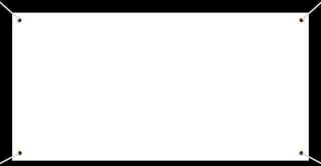 Main image of Blank Banner to Decorate Polyester Oxford Cloth,White,2 X 4 Feet | Sublimation Fabric with Grommets, Indoor Outdoor Wall Signs, Business Office Decoration, Durable Oxford for DIY