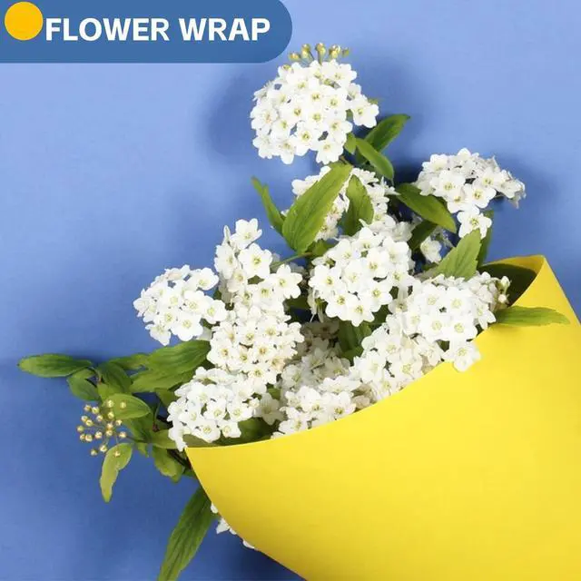 Alt view image 7 of 7 - Yellow Wrapping Paper Craft Kraft Paper Roll 15"x450",Bulletin Board Paper | Arts & Crafts, Gift Wrapping Bouquet Flower Packing Painting Drawing Paint Easel Poster Chart Decorative Paper