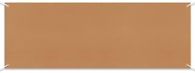 Main image of Blank Banner to Decorate Polyester Oxford Cloth,Brown,2 X 6 Feet | Sublimation Fabric with Grommets, Indoor Outdoor Wall Signs, Business Office Decoration, Durable Oxford for DIY