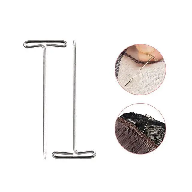 Alt view image 6 of 7 - T-Pins, 100 Pack 2 Inch - For Knitting, Wigs, Sewing & Office Wall