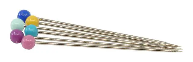 Alt view image 2 of 2 - 1-1/16" Ball Point Pins, 300 Count, Assorted Colors