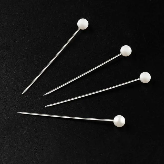 Alt view image 4 of 7 - Push Pins, Map pins 600 PCS 1.5 in Pearlized Ball Head Pins Straight Pins Knitting Needles for DIY Sewing Crafts