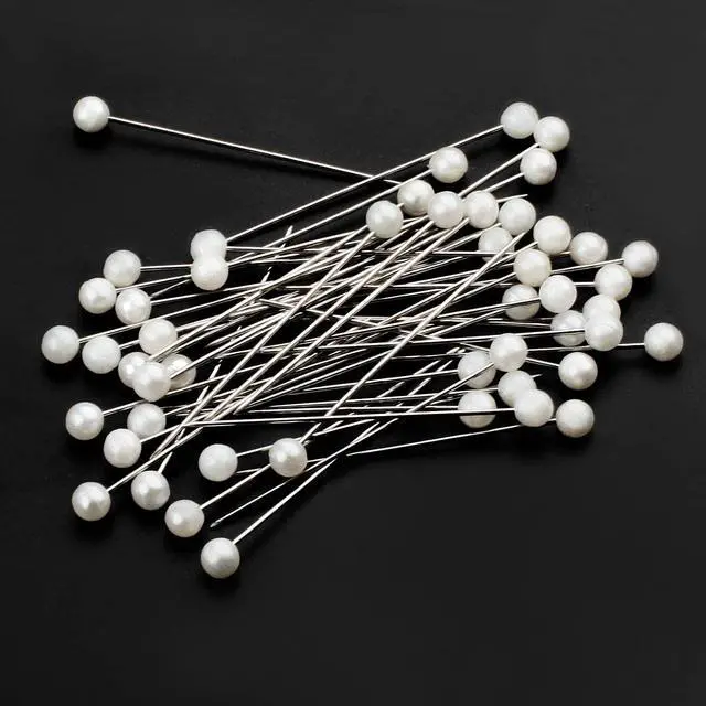 Alt view image 5 of 7 - Push Pins, Map pins 600 PCS 1.5 in Pearlized Ball Head Pins Straight Pins Knitting Needles for DIY Sewing Crafts