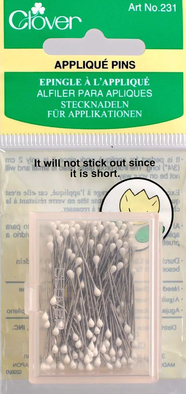 Main image of 231 Applique Pins, 150 EA Per Pack